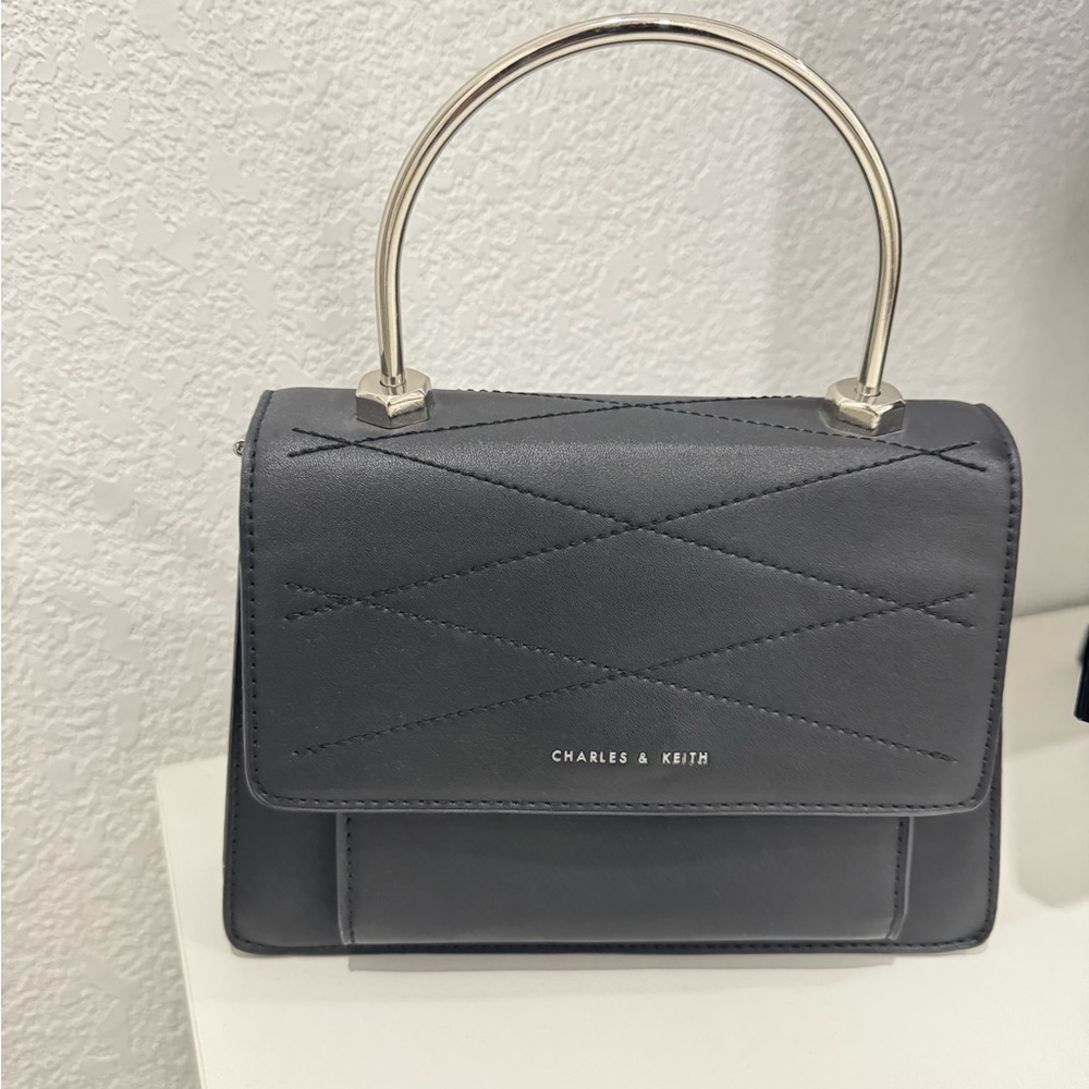 Charles & Keith Black Handbag